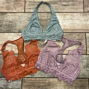 Victoria’s Secret Bralettes - 3 Total NWT Size Medium